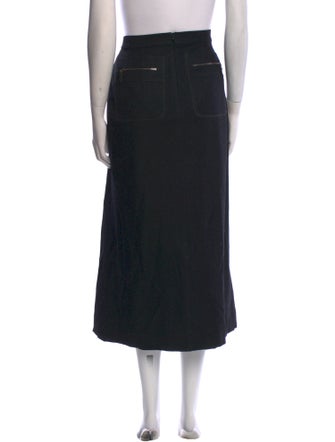 Gunex Virgin Wool Midi Length Skirt