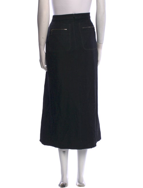 Gunex Virgin Wool Midi Length Skirt