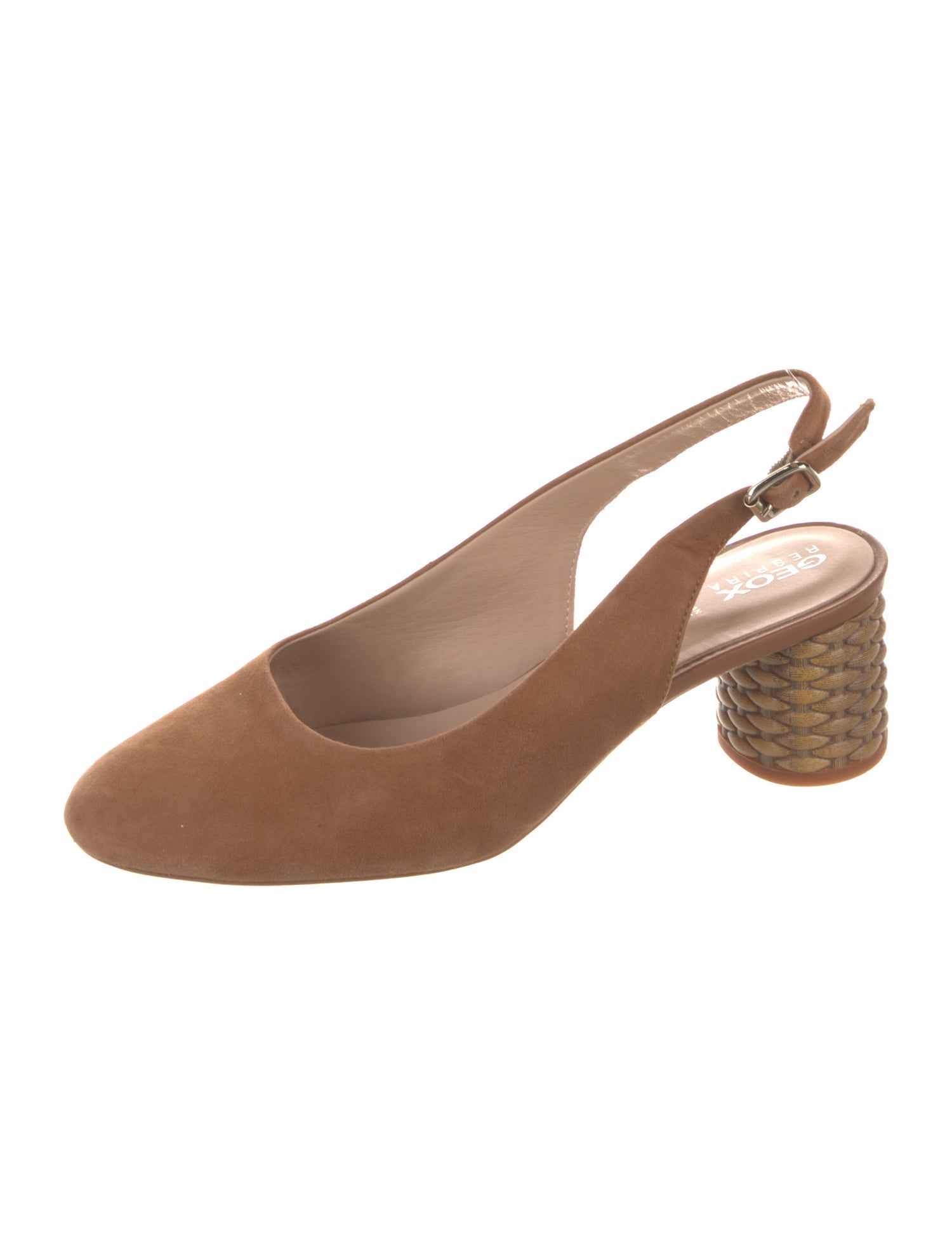 Geox Suede Slingback Pumps