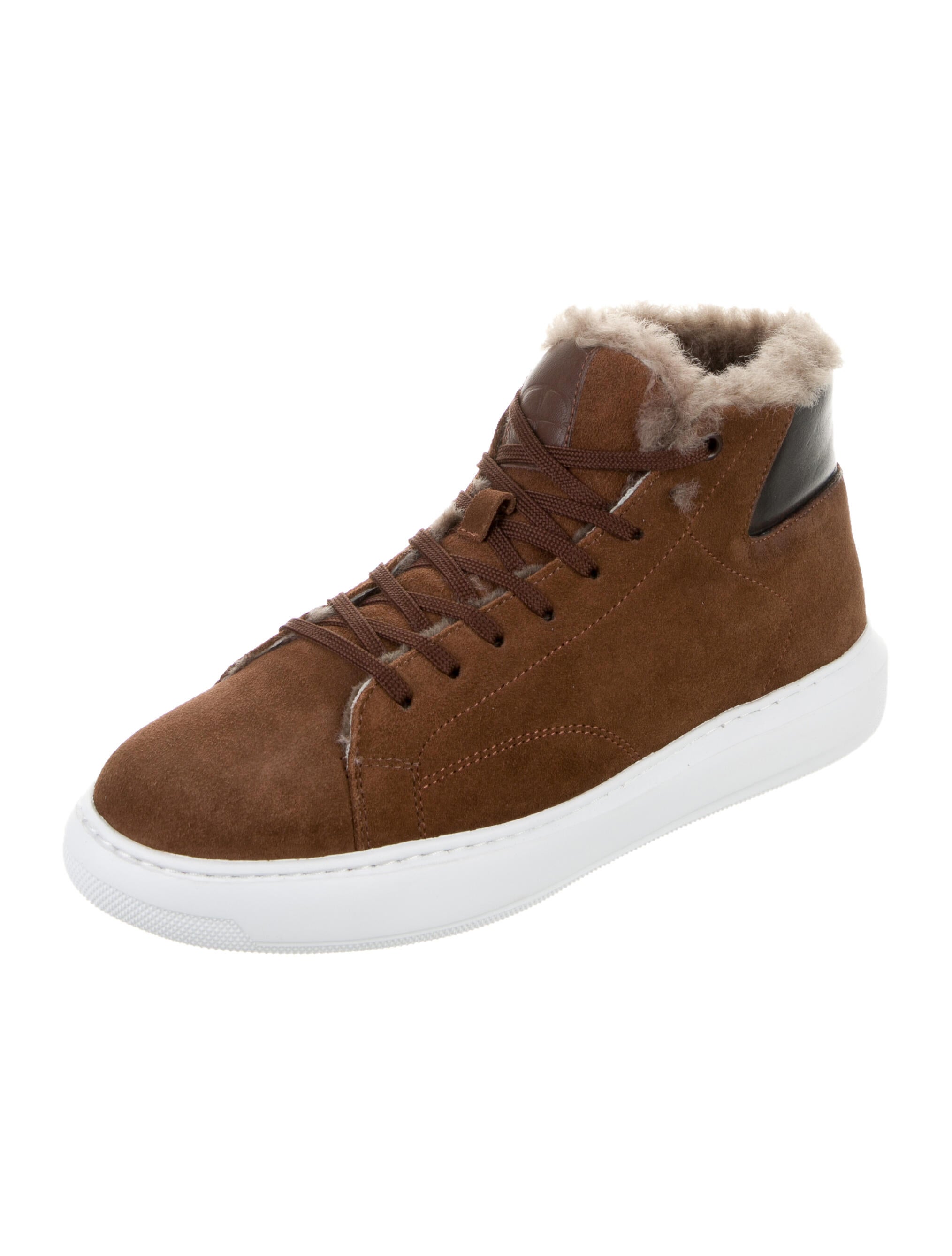 G. Brown Suede Animal Print Sneakers w/ Tags