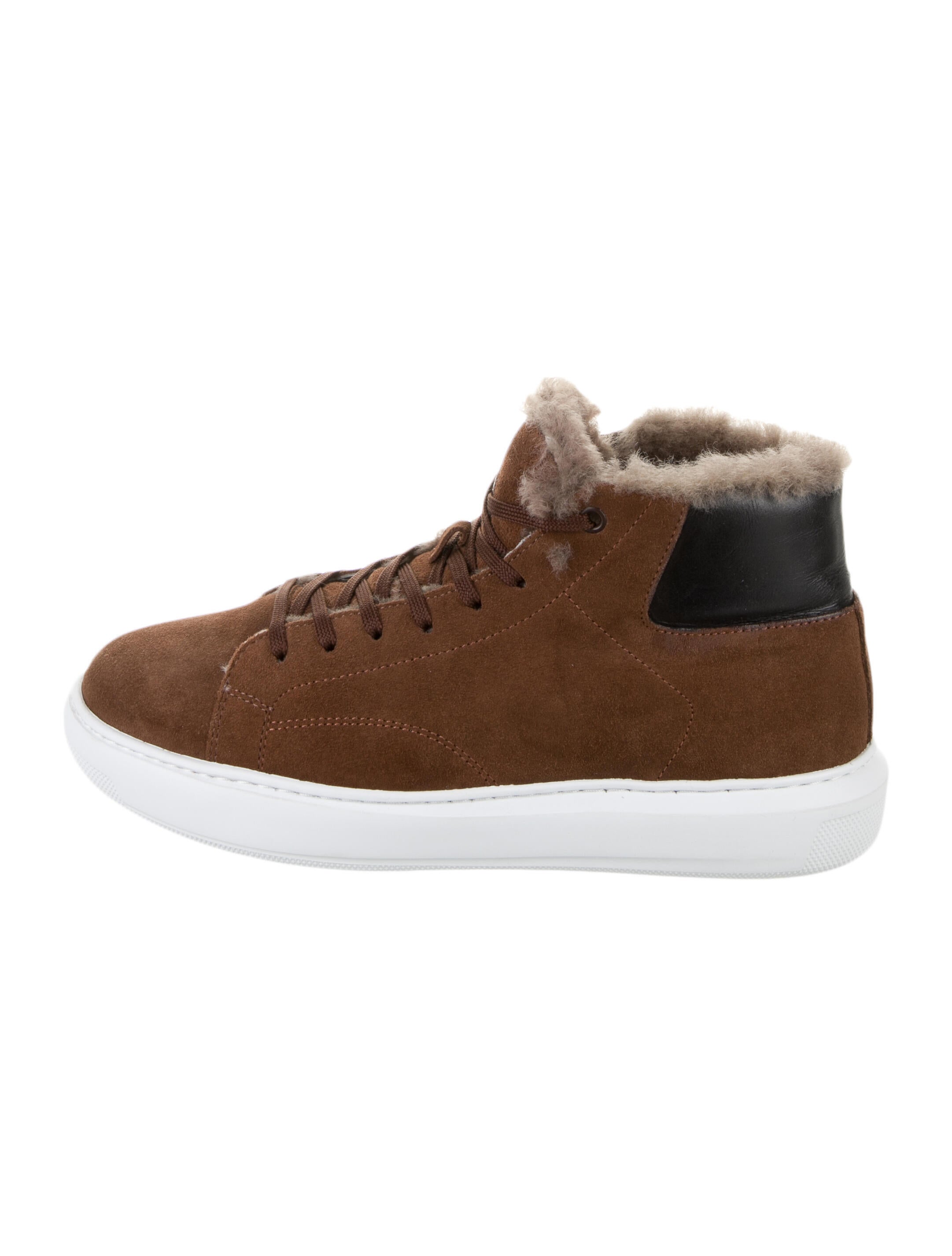 G. Brown Suede Animal Print Sneakers w/ Tags