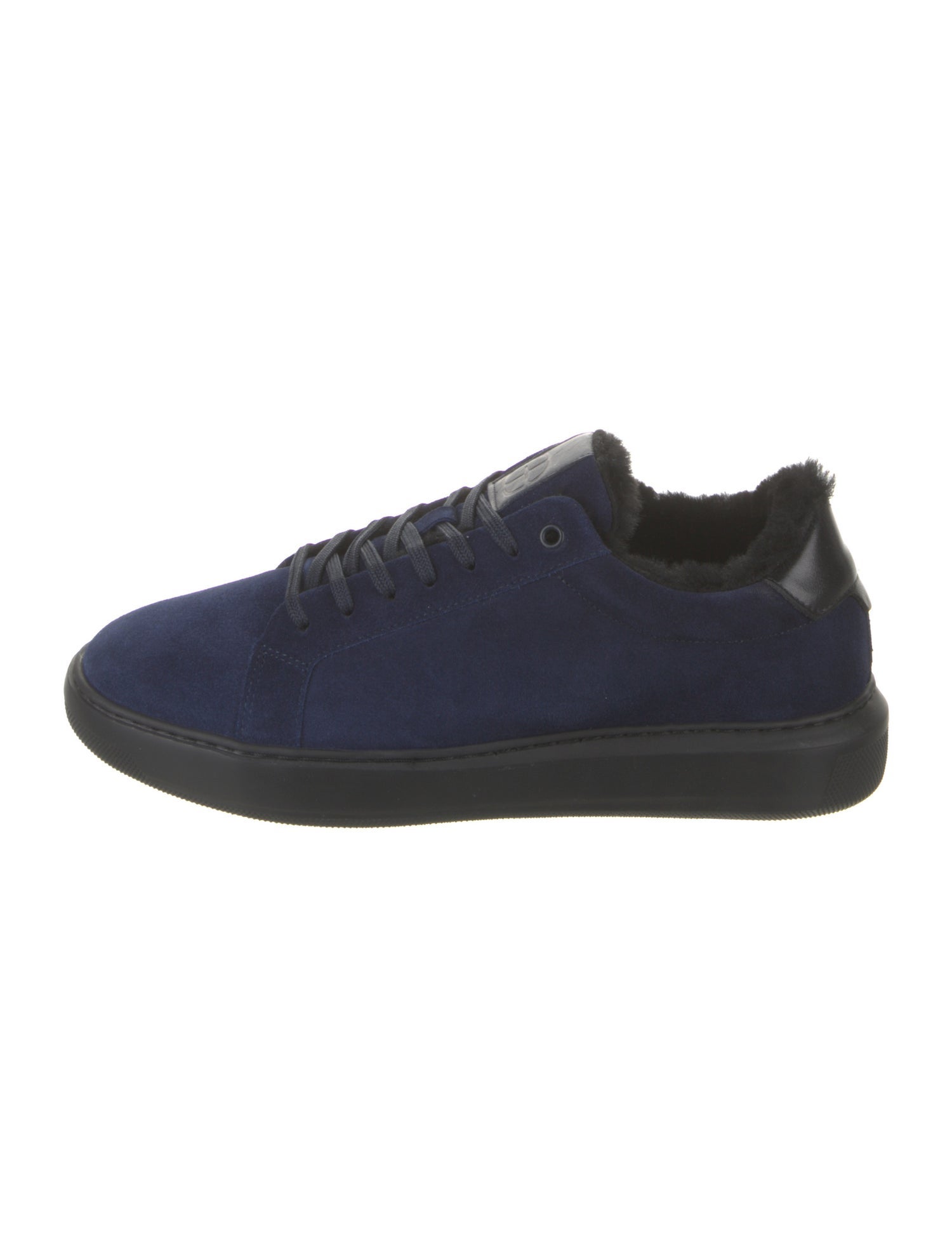 G. Brown Suede Printed Sneakers