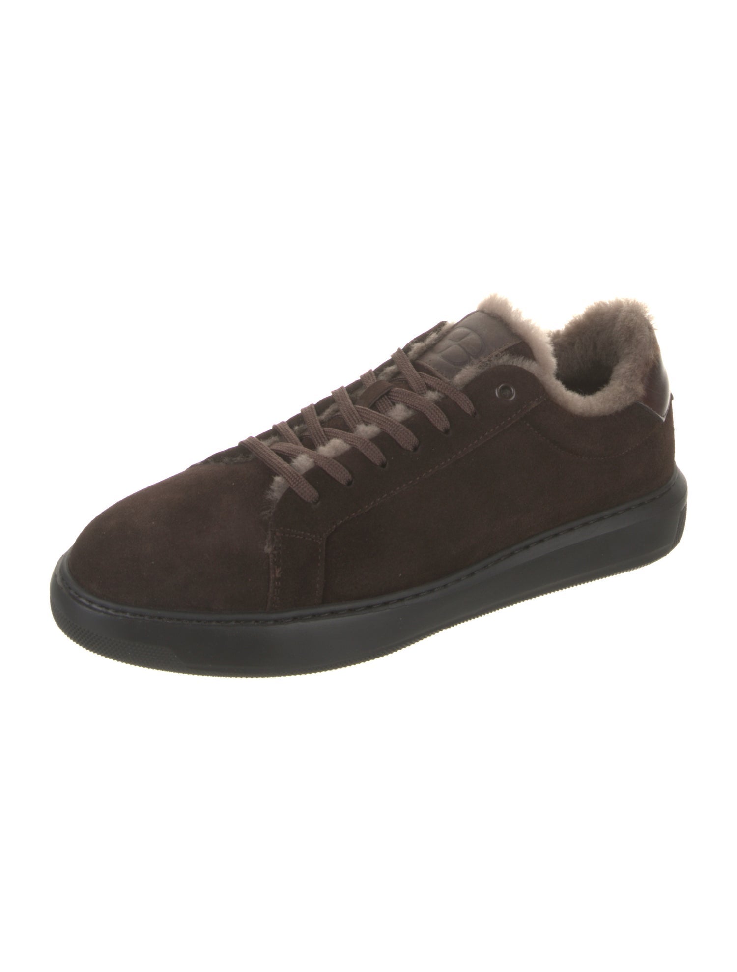 G. Brown Suede Sneakers
