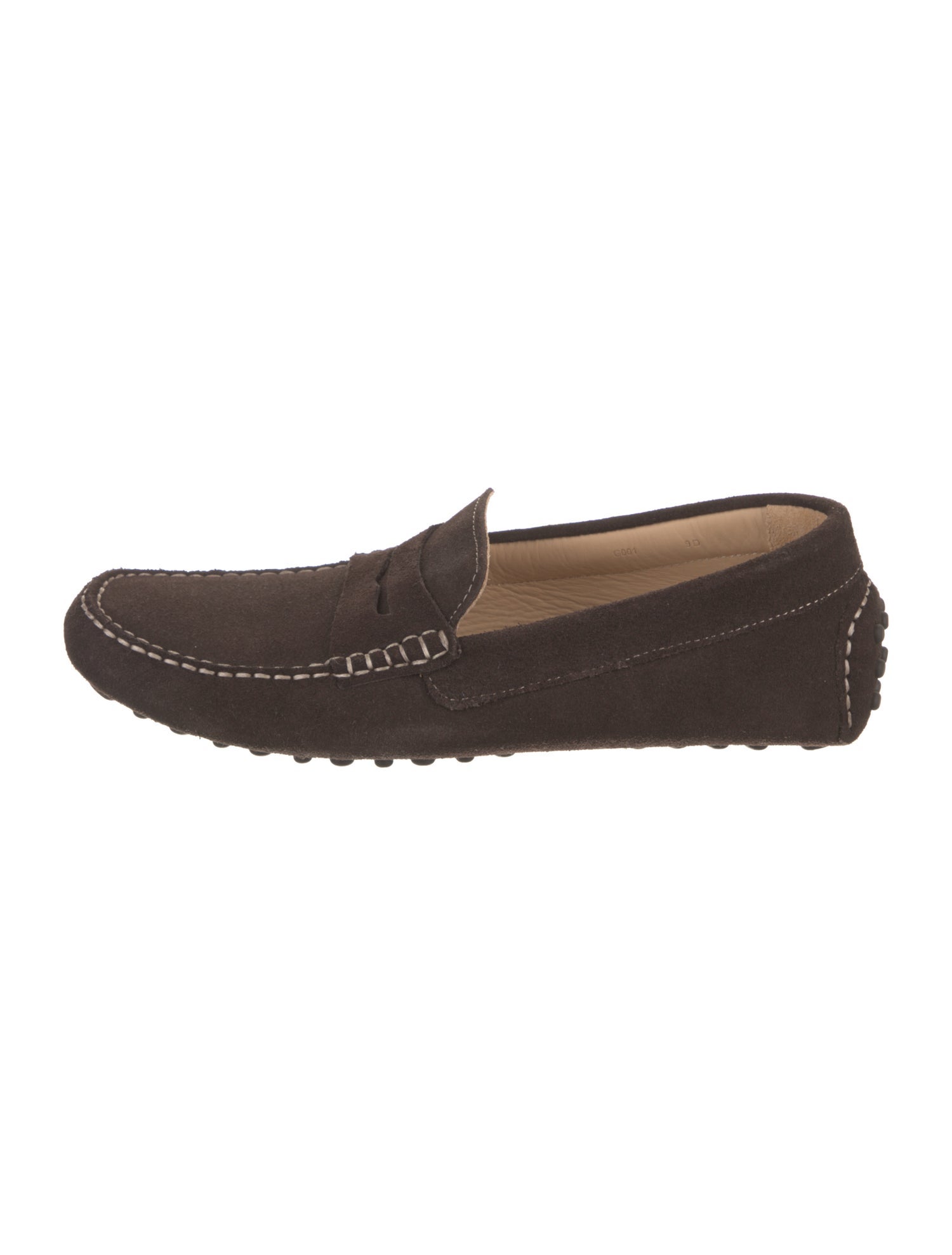 G. Brown Suede Drivers