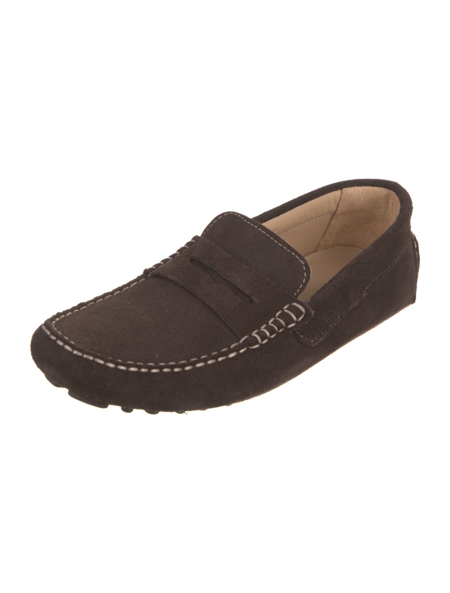 G. Brown Suede Drivers