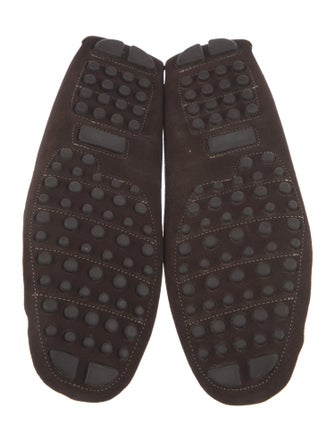 G. Brown Suede Drivers