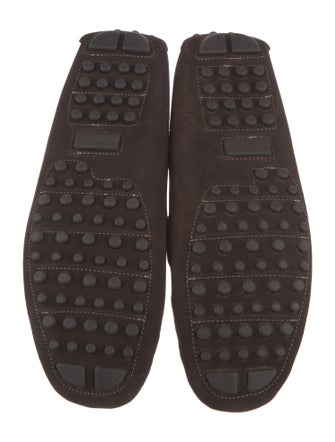 G. Brown Suede Drivers