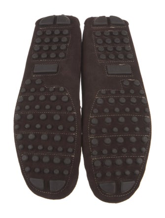 G. Brown Suede Drivers