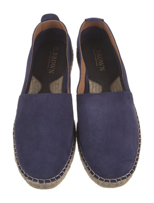 G. Brown Suede Espadrilles