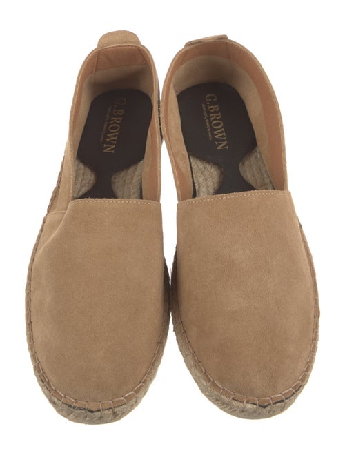 G. Brown Suede Espadrilles