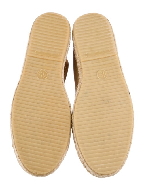 G. Brown Suede Espadrilles