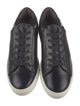 G. Brown Leather Sneakers