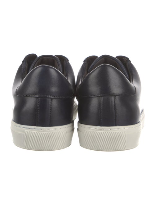 G. Brown Leather Sneakers