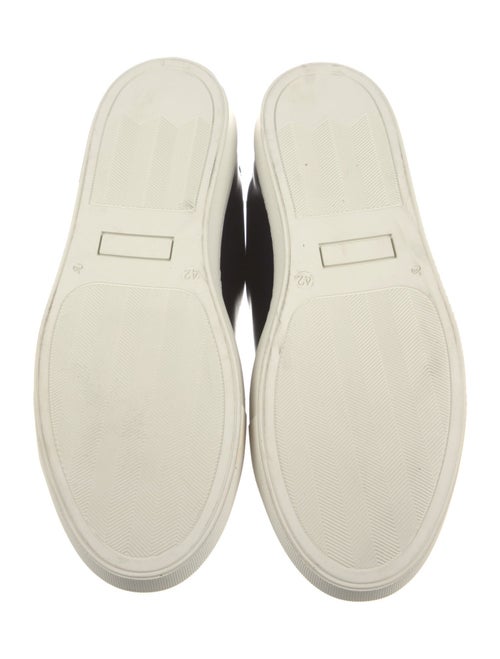 G. Brown Leather Sneakers