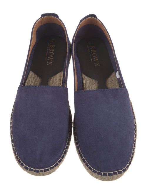 G. Brown Suede Espadrilles