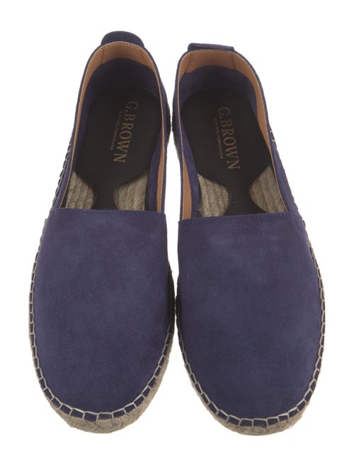G. Brown Suede Espadrilles