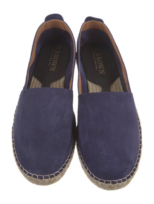 G. Brown Suede Espadrilles