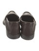 G. Brown Leather Loafers