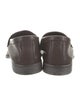 G. Brown Leather Loafers