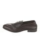 G. Brown Leather Dress Loafers