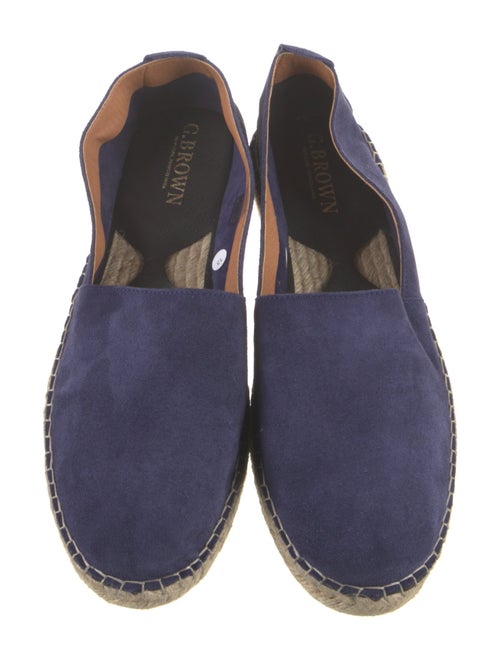 G. Brown Suede Espadrilles
