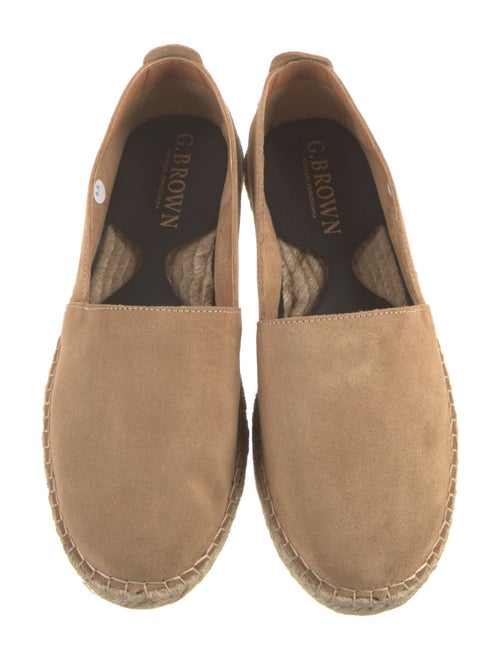 G. Brown Suede Espadrilles