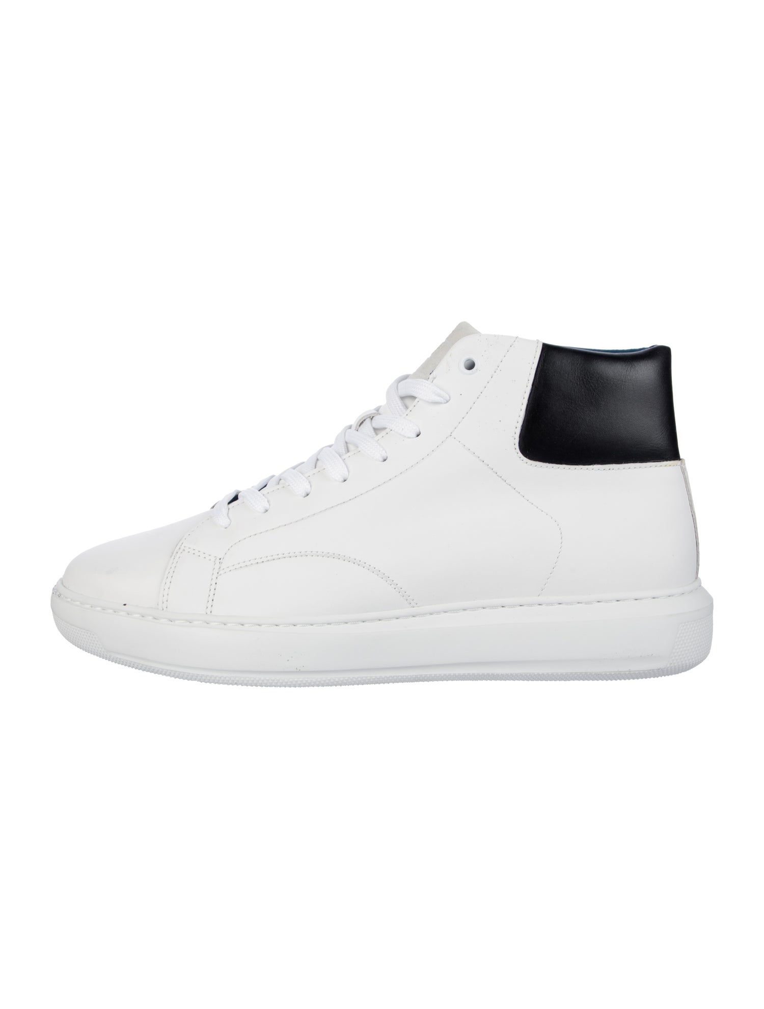 G. Brown Calfskin Colorblock Pattern Sneakers