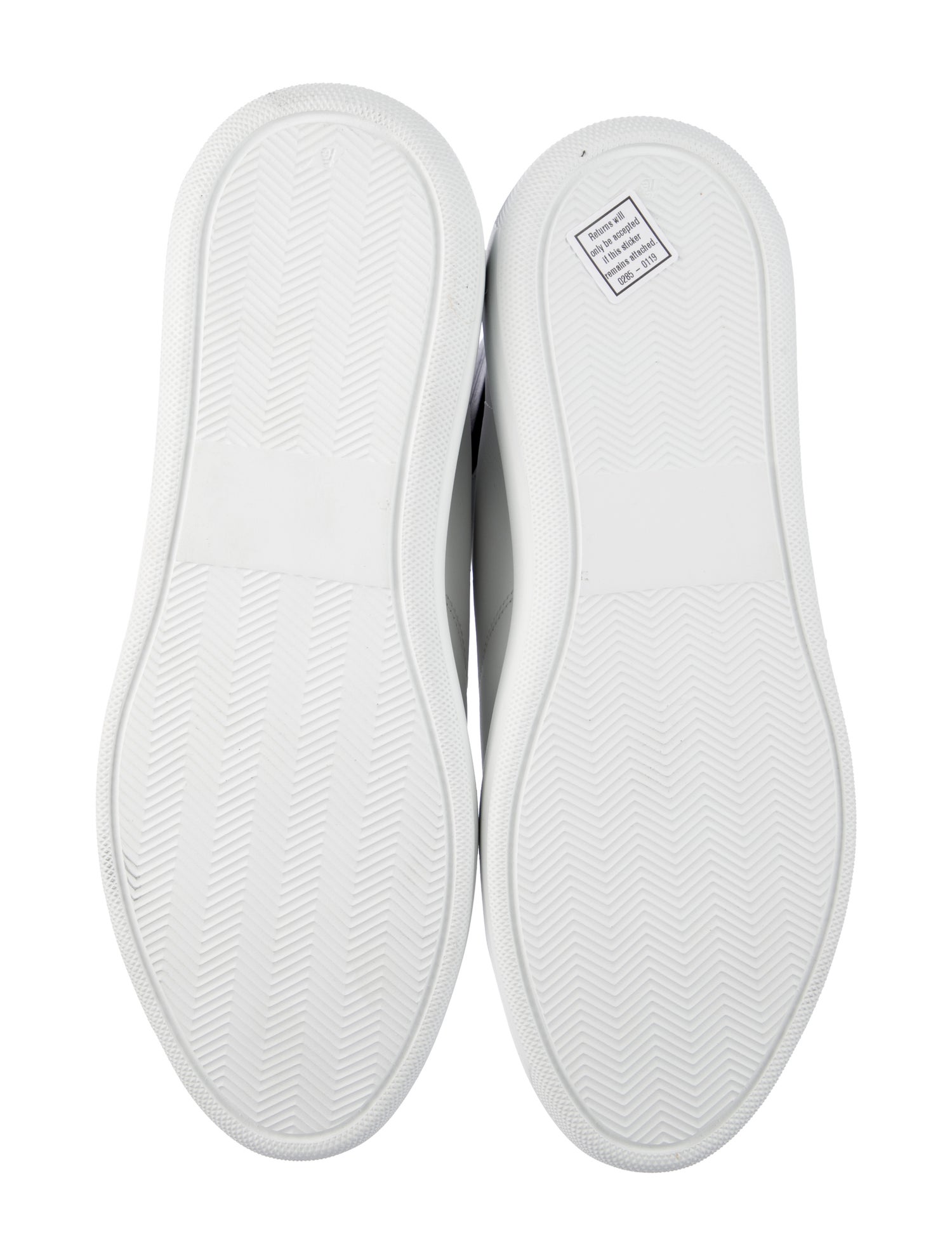 G. Brown Calfskin Colorblock Pattern Sneakers