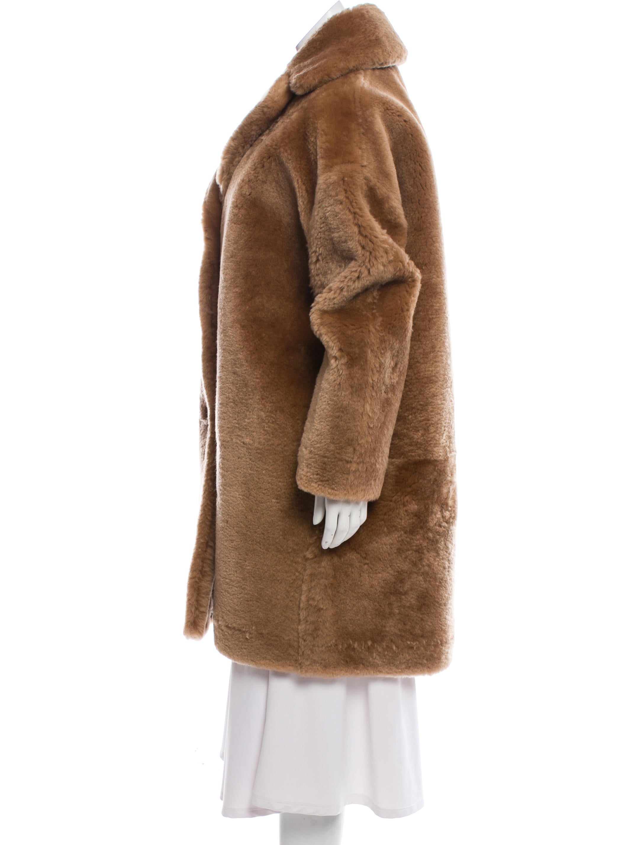 mansur gavriel shearling coat