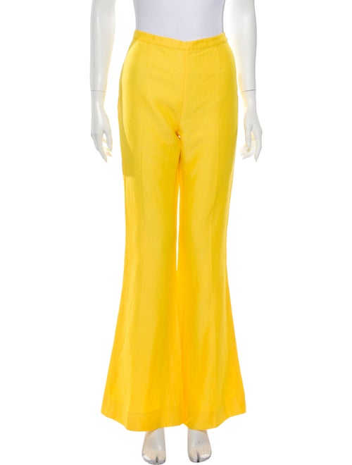 Mansur Gavriel Flared Pants Yellow