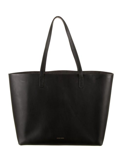 Mansur Gavriel Leather Large Tote Black