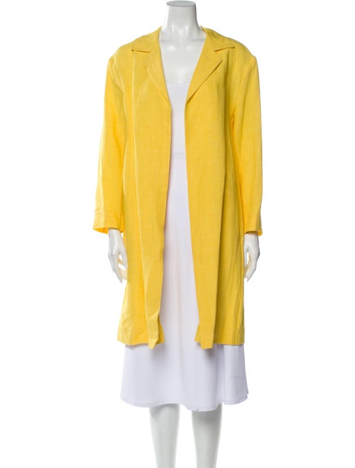 Mansur Gavriel Linen Coat Yellow