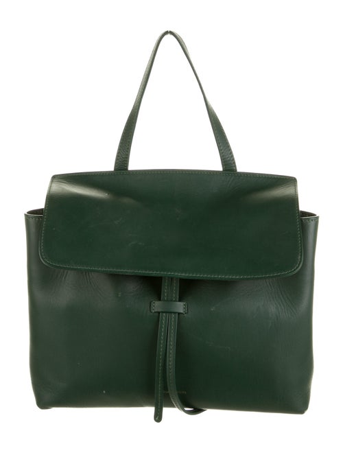 Mansur Gavriel Leather Lady Bag Green