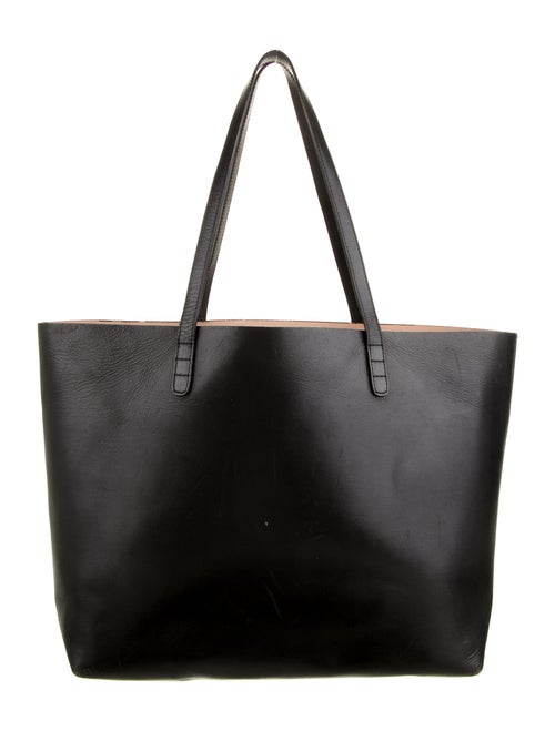 Mansur Gavriel Leather Tote Black