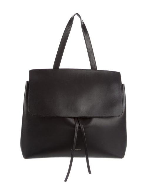 Mansur Gavriel Leather Lady Bag Black
