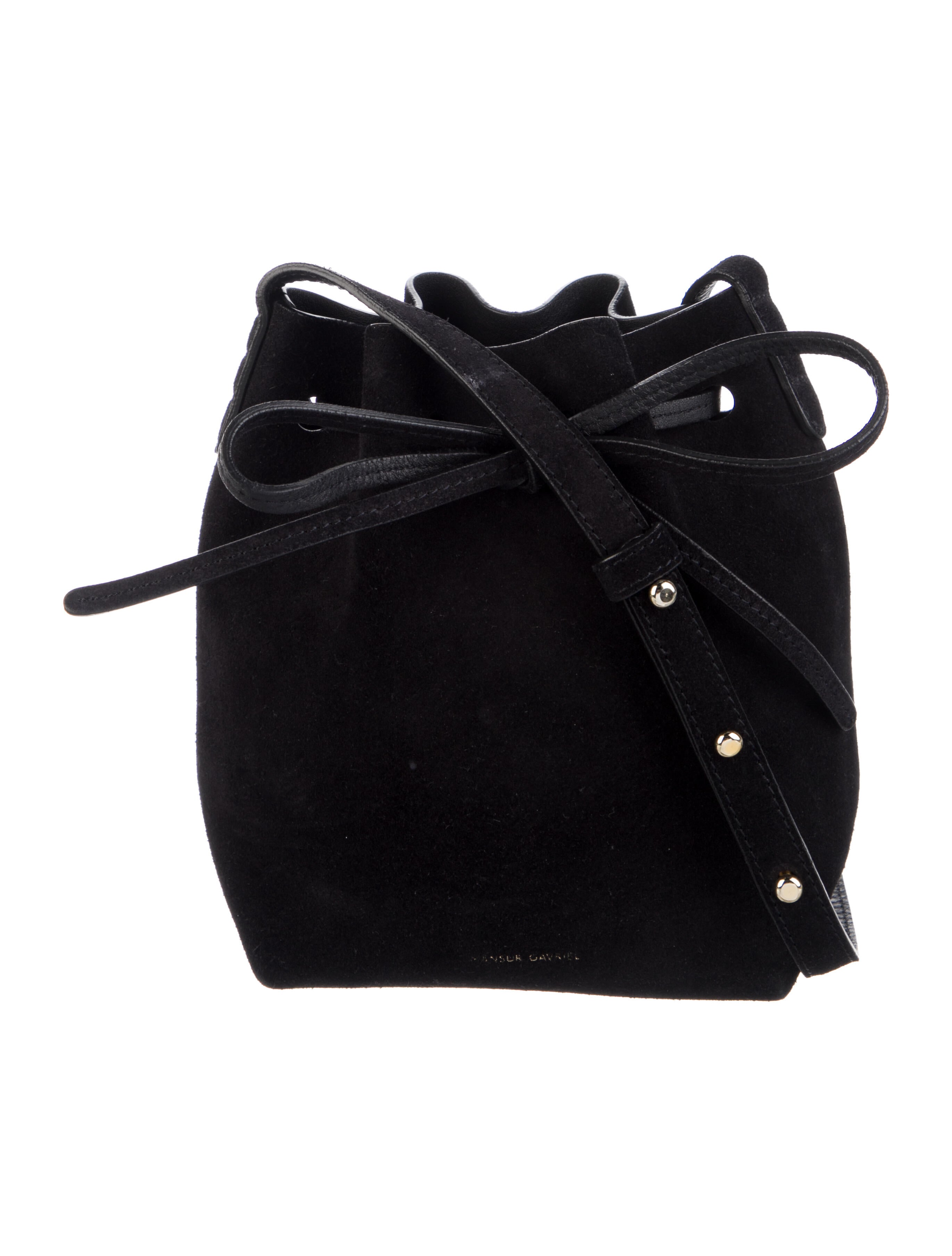 Mansur Gavriel Suede Crossbody Bag Black Crossbody Bags, Handbags