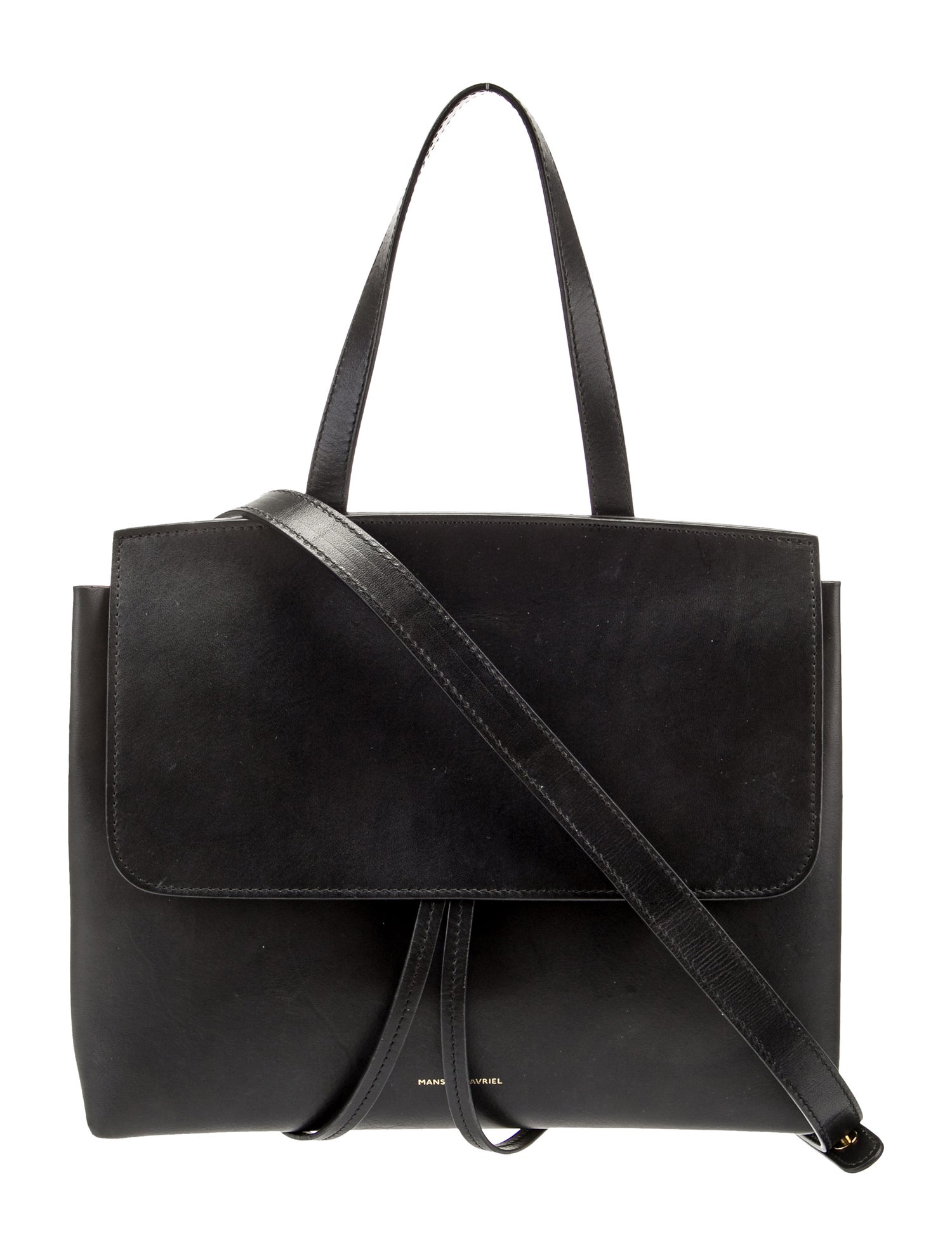 Mansur Gavriel Leather Crossbody Bag Black Crossbody Bags, Handbags