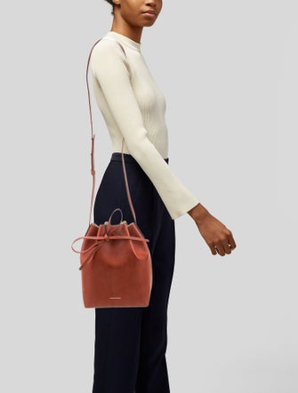 Mansur Gavriel Leather Bucket Bag