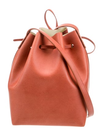 Mansur Gavriel Leather Bucket Bag