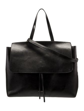Mansur Gavriel Leather Flap Handle Bag