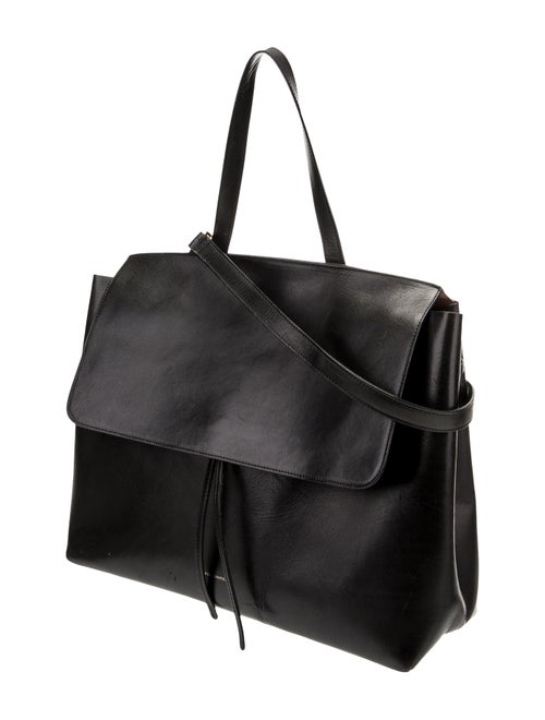 Mansur Gavriel Leather Flap Handle Bag