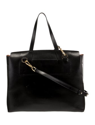 Mansur Gavriel Leather Flap Handle Bag