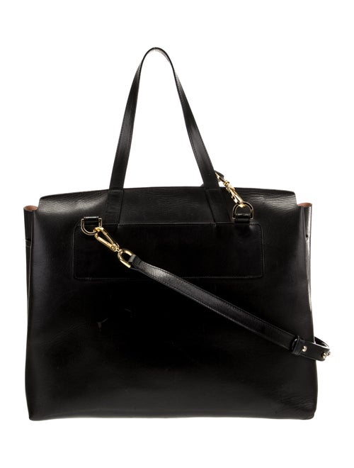 Mansur Gavriel Leather Flap Handle Bag