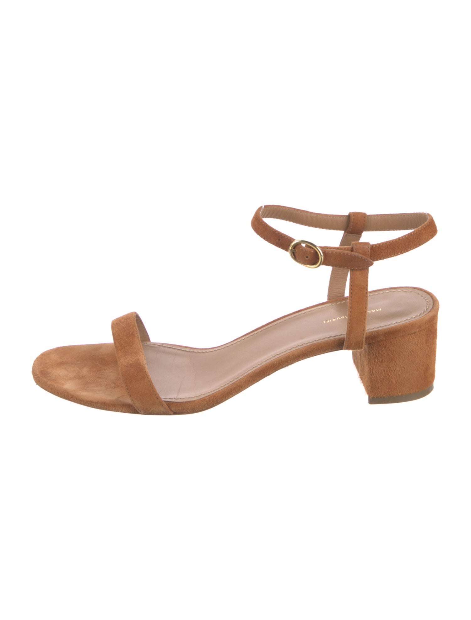 Mansur Gavriel Leather Sandals - Neutrals Sandals, Shoes