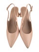 Mansur Gavriel Leather Slingback Pumps