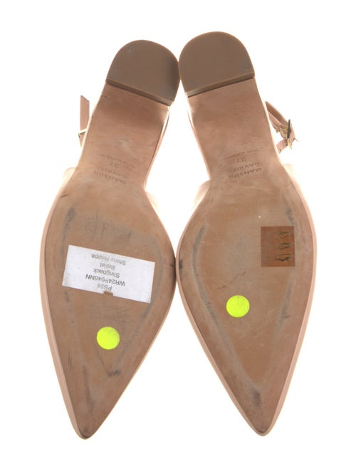 Mansur Gavriel Leather Slingback Pumps