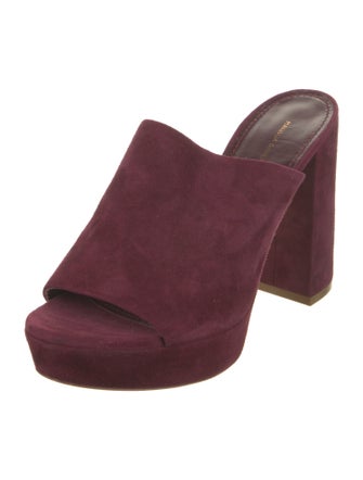 Mansur Gavriel Suede Slides