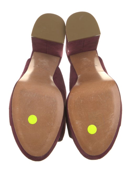 Mansur Gavriel Suede Slides