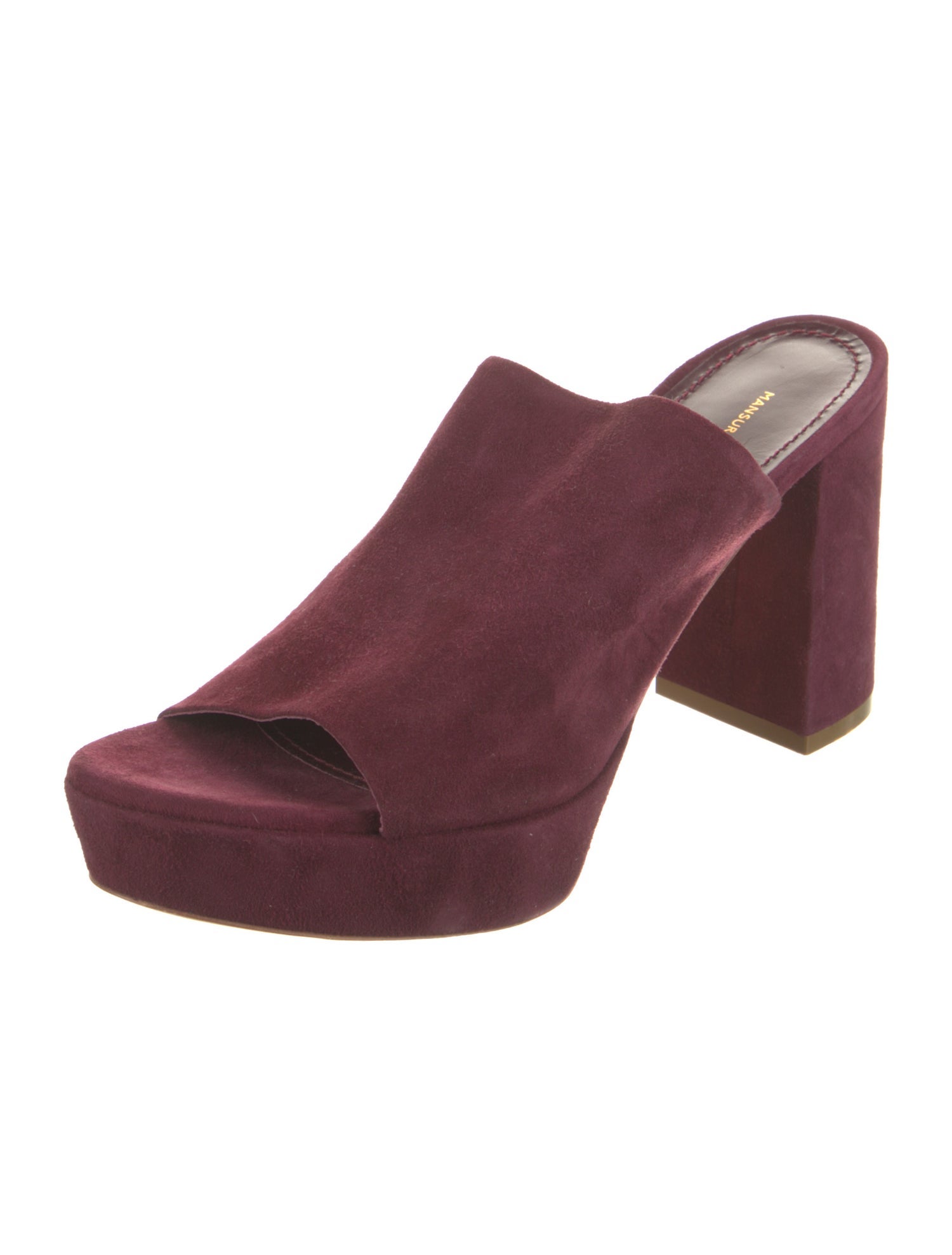 Mansur Gavriel Suede Slides