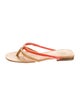 Mansur Gavriel Leather Slides